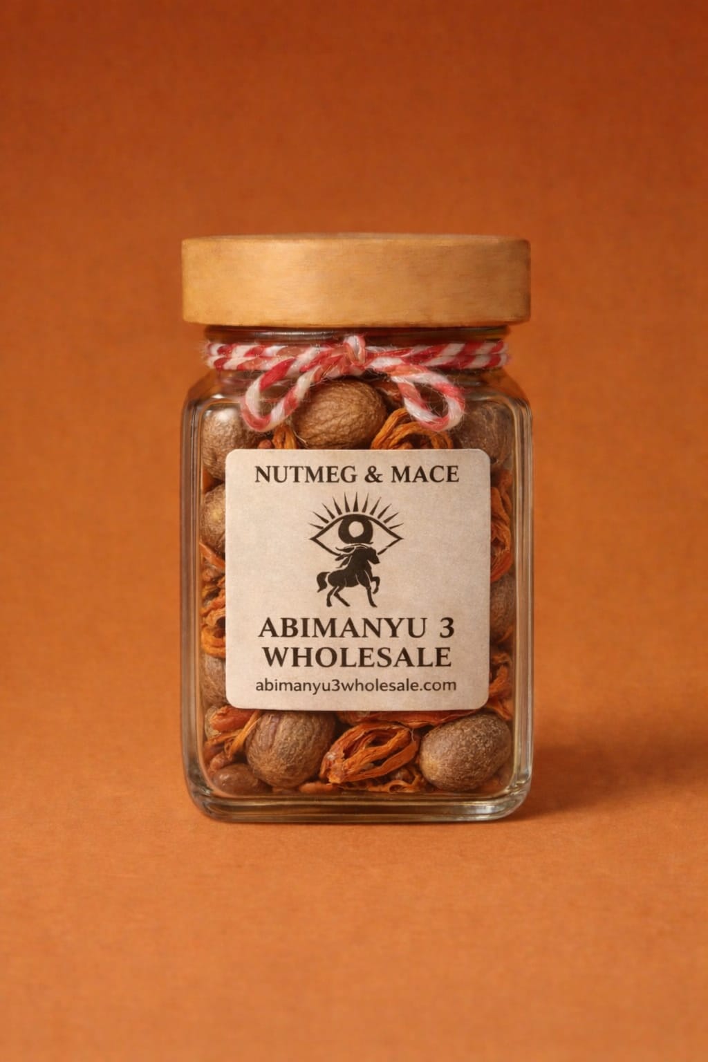 Nutmeg & Mace jar